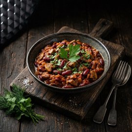 Рагу овощное из фасоли